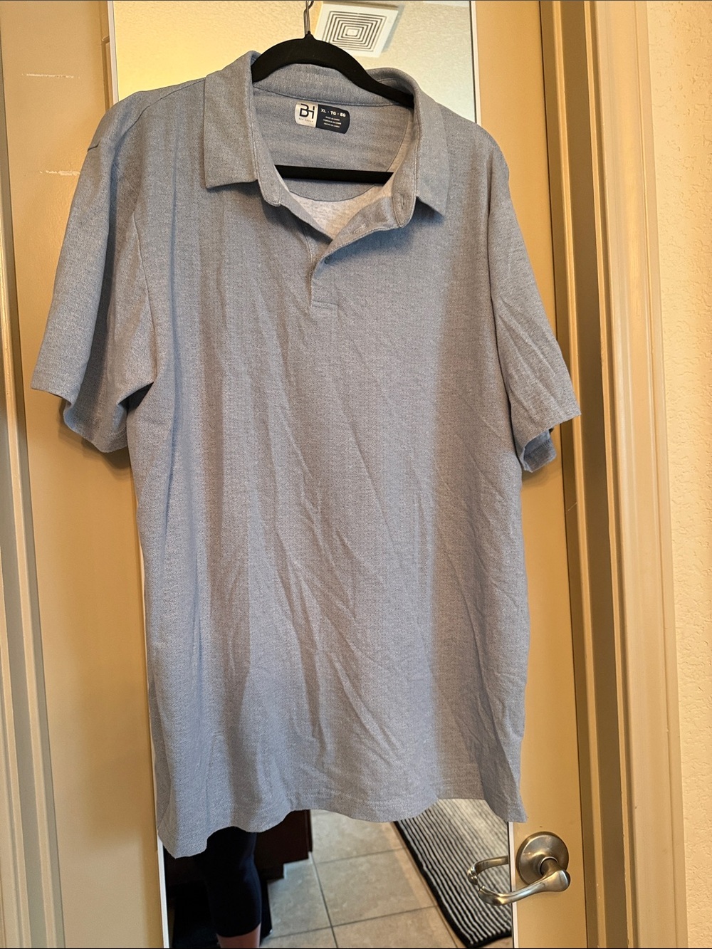 Hogan Pale Blue Men's Polo